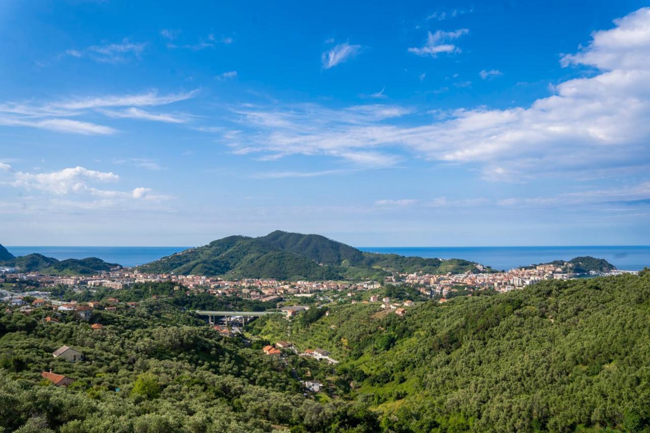 016 - Casa Tranquilla Vista Mare, Pace E Natura - 10 Minuti Dalla Spiaggia Apartment Sestri Levante Luaran gambar