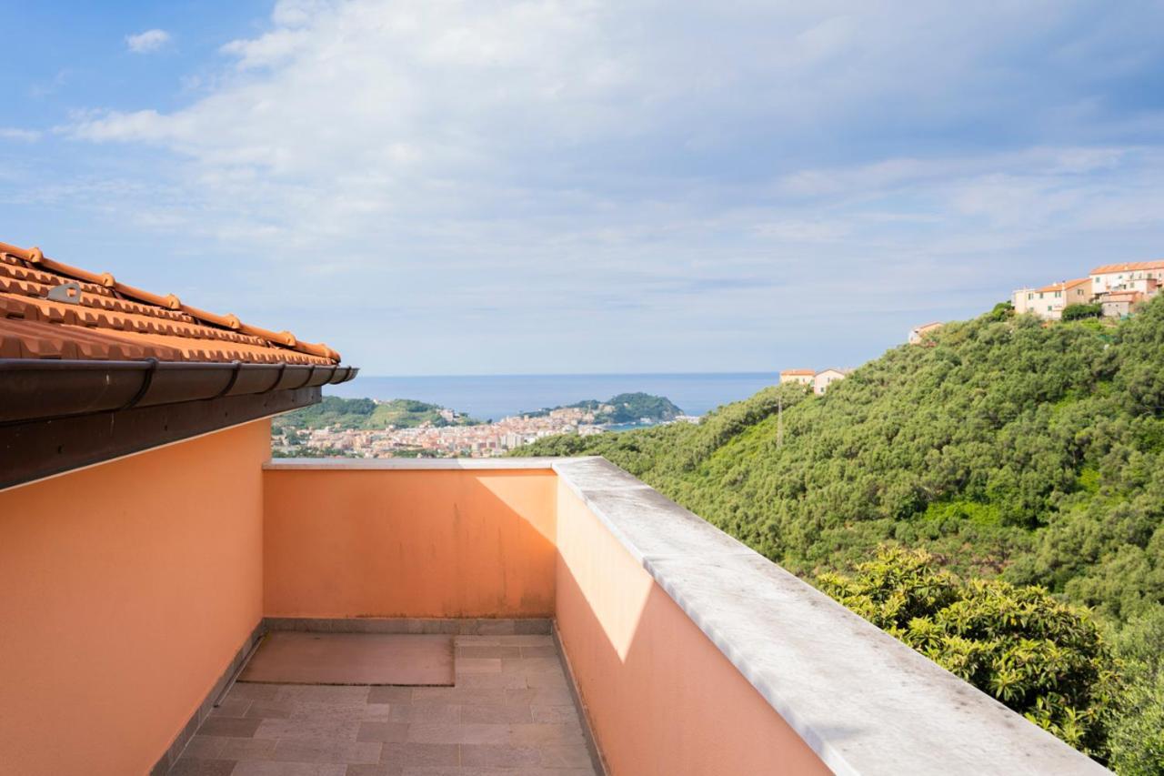 016 - Casa Tranquilla Vista Mare, Pace E Natura - 10 Minuti Dalla Spiaggia Apartment Sestri Levante Luaran gambar