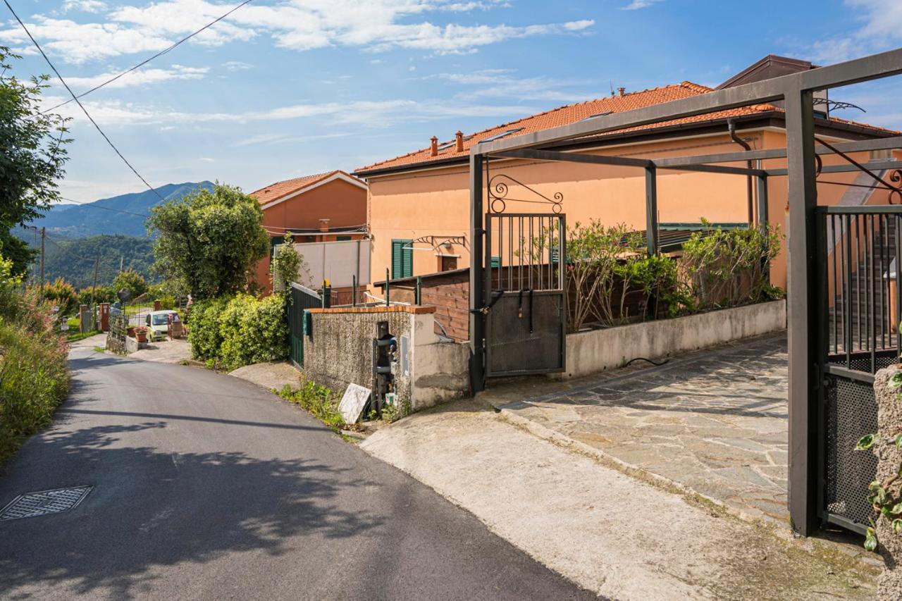 016 - Casa Tranquilla Vista Mare, Pace E Natura - 10 Minuti Dalla Spiaggia Apartment Sestri Levante Luaran gambar